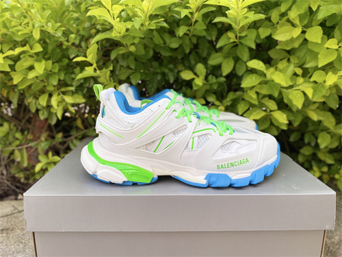Paris Family 3.0 White_ Blue and Green Color Size 35-45-b540cee7